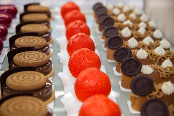 display of Italian pastry sweets - Photo, Image