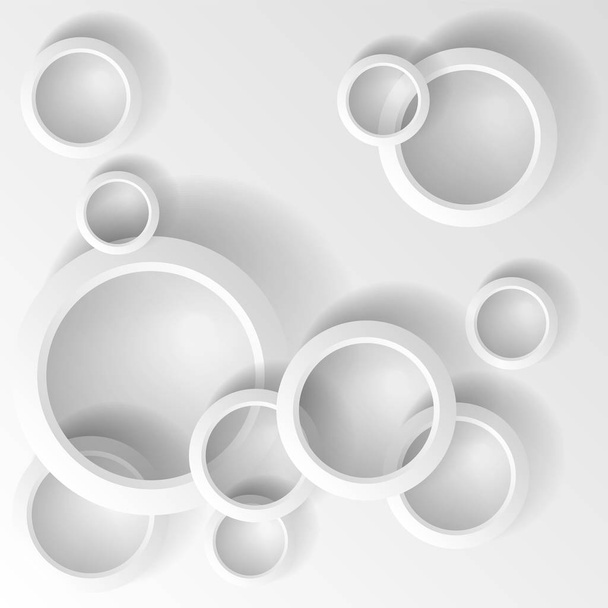 geometrischer Hintergrund bestehend aus dynamischen Formen - Vektor, Bild