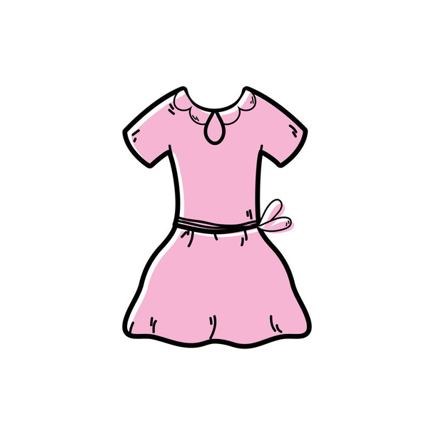 robe de fille de mode de couleur pour illustration vectorielle de performance de ballet
 - Vecteur, image