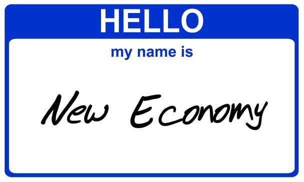 jméno nové ekonomiky - Fotografie, Obrázek