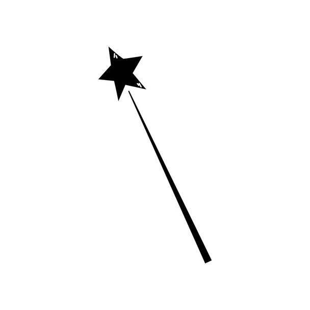 контурна магічна паличка до об'єкта майстра Векторні ілюстрації
 - Вектор, зображення