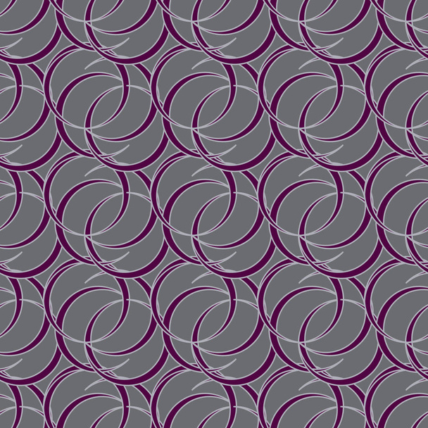 Seamless pattern with circles for background. vector illustration - Vector, Imagen