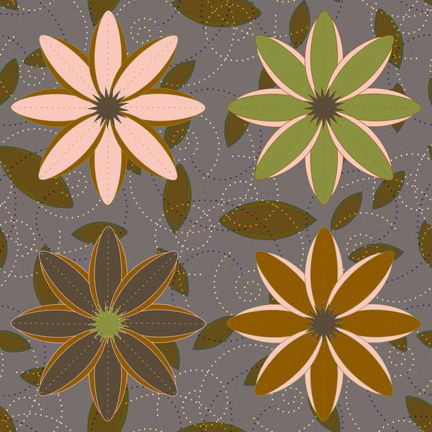 vector illustration of seamless pattern for background    - Vektör, Görsel