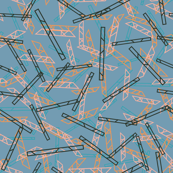 Abstract color seamless pattern for new background. - Διάνυσμα, εικόνα