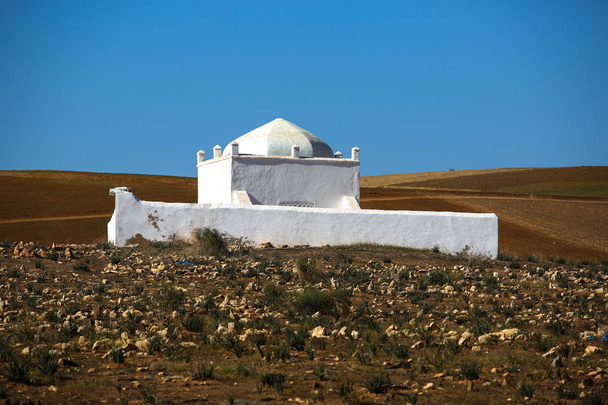 τοπίο της ερήμου του Μαρόκου - Φωτογραφία, εικόνα