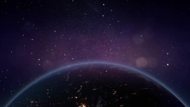 sterrenhoop en plasma in de ruimte - Video