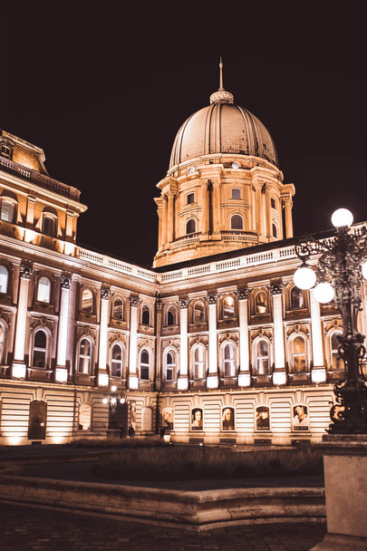 Buda Castle, Baroque castle in Budapest, Hungary - Foto, afbeelding