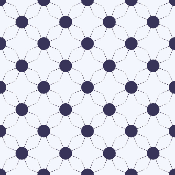 ilustración vectorial de patrón sin costura con soles geométricos simples
 - Vector, Imagen