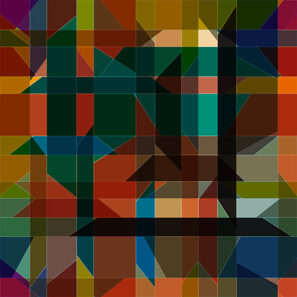 Abstract geometric colorful seamless pattern for background.  - Vector, afbeelding