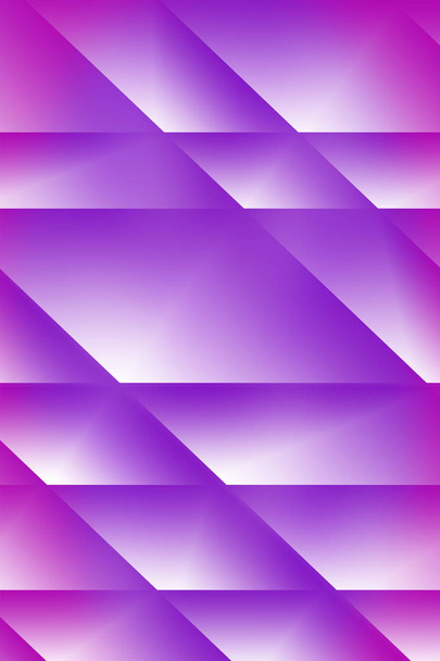Dikdörtgenler veya rhombus trendy pembe ve mor renklerde geometrik minimalist arka plan. Dijital oluşturulan tasarlamak - Fotoğraf, Görsel