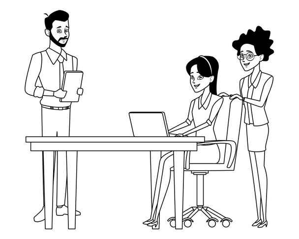 business teamwork meeting - Vector, Image