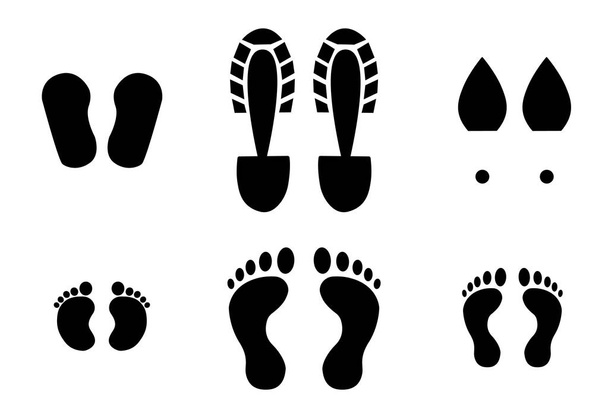 Sola de sapato humano
 - Vetor, Imagem