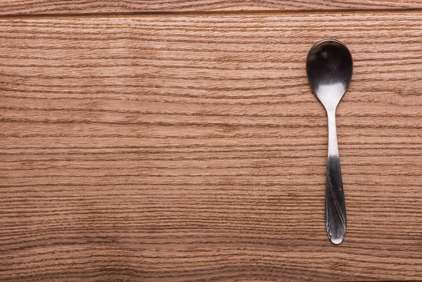 teaspoon on the table - Foto, afbeelding