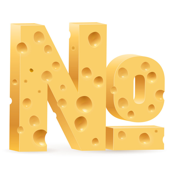 Cheese sign - ベクター画像