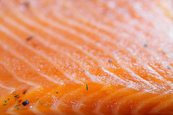smocked salmon homemade - Photo, Image