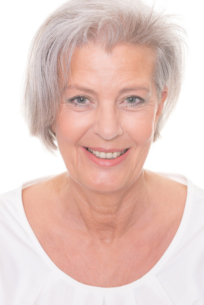 Smiling senior woman - Foto, Bild