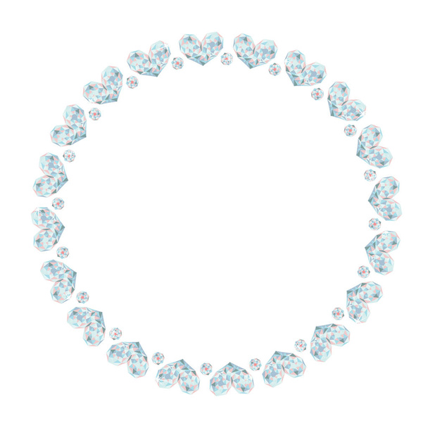 Brillante glamour gemme diamante collana di cristallo vettore isolato
  - Vettoriali, immagini