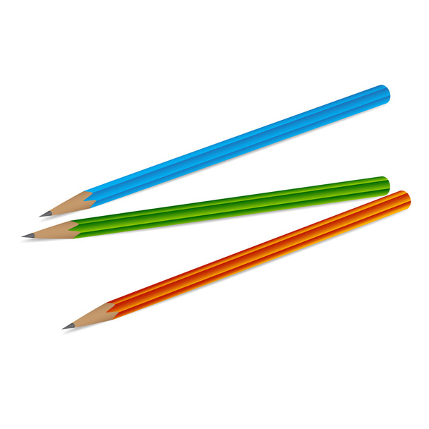 Три карандаша
 - Вектор,изображение