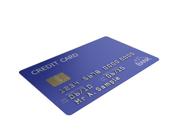 Ilustração do cartão de crédito
 - Foto, Imagem