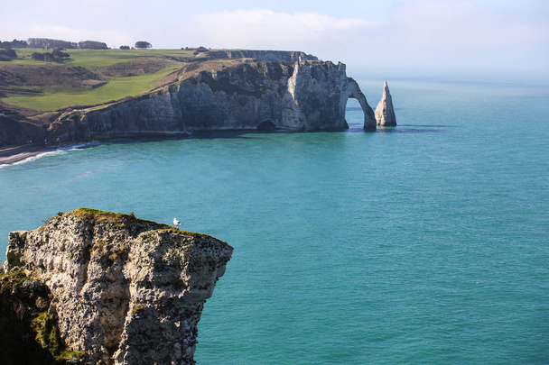 landscapes of Normandy coast - Photo, Image