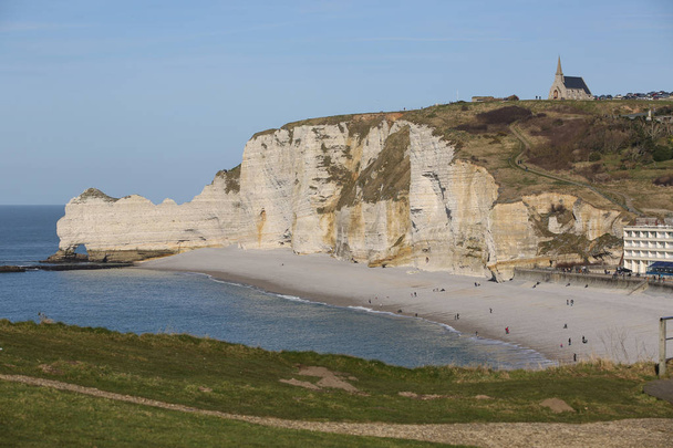 paisajes de la costa normanda
 - Foto, imagen