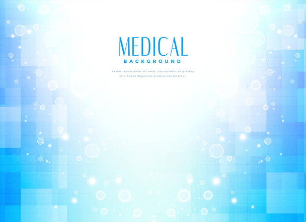 lékařská a zdravotní péče pozadí šablony - Vektor, obrázek