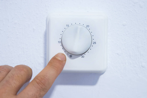 topné teploty termostat domů - Fotografie, Obrázek