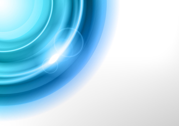 blauwe hoek - Vector, afbeelding