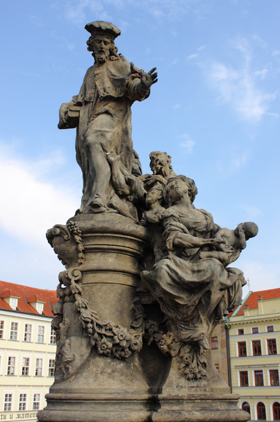 Statue of St. Ivo in Prague - Foto, Imagem