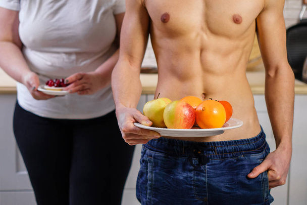 weight loss, motivation, fitness, diet, choice - Foto, Bild