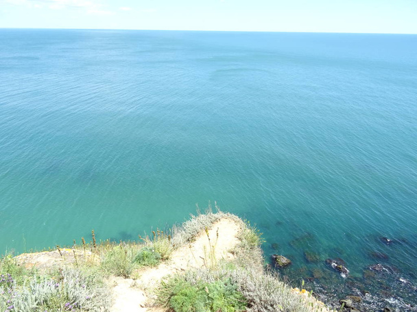 View from Kaliakra Nature Reserve in Black Sea Coast, Bulgaria - Foto, immagini