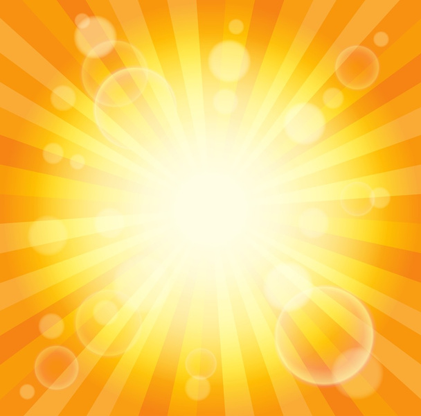Abstract image with sunlight rays 6 - Vector, Image
