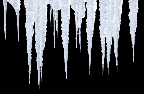 ghiaccioli su nero con percorso photoshop
 - Foto, immagini
