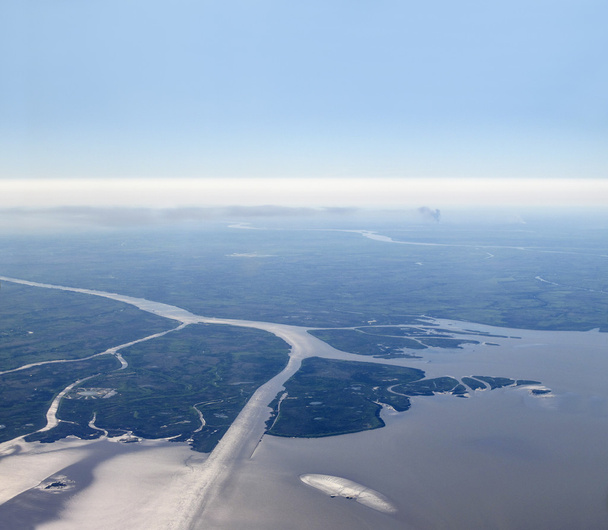 Aerial view of Rio de la Plata - Photo, Image