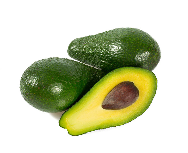 авокадо ізольовано на білому тлі
 - Фото, зображення