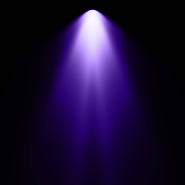 Lumière violette sur fond noir, fond projecteur
 - Photo, image