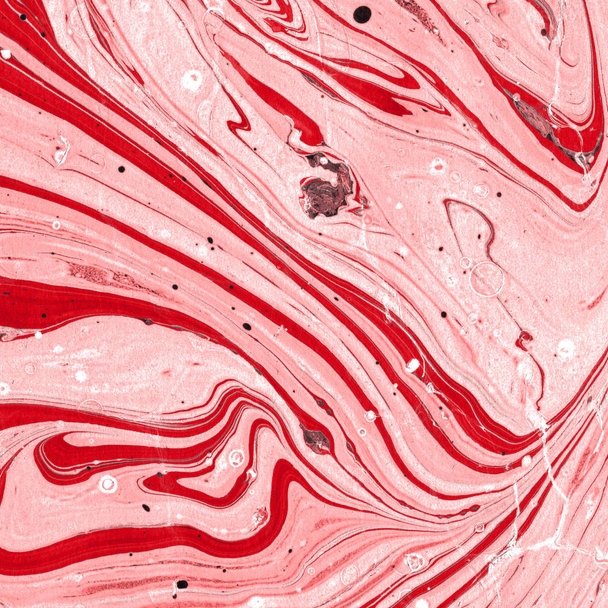 Abstract kleurrijk gemarmerd oppervlak - Foto, afbeelding