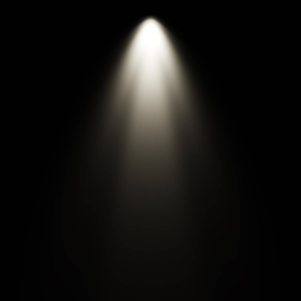 Lumière blanche sur fond noir, fond projecteur
 - Photo, image