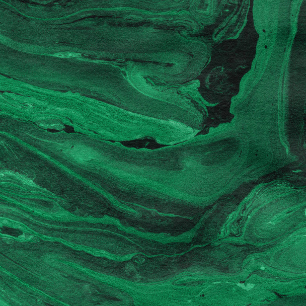 Kreatywna zielona marmurowa powierzchnia jako tło   - Zdjęcie, obraz