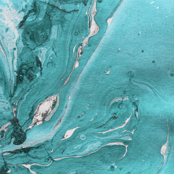 Superfície de mármore verde criativo como fundo   - Foto, Imagem
