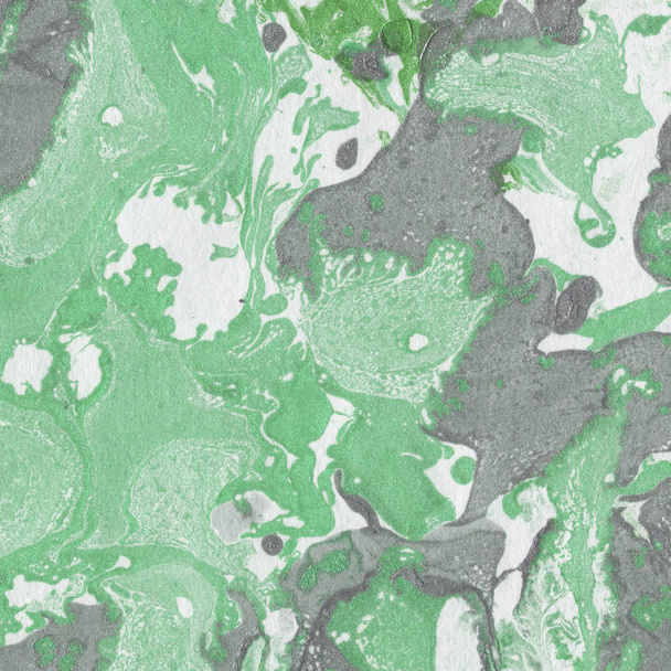 背景として創造的な緑の大理石の表面   - 写真・画像