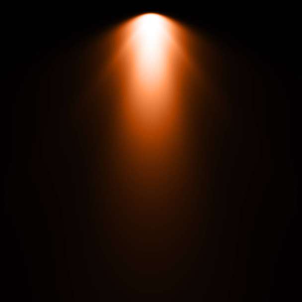 Помаранчеве світло на чорному фоні, точковий фон
 - Фото, зображення