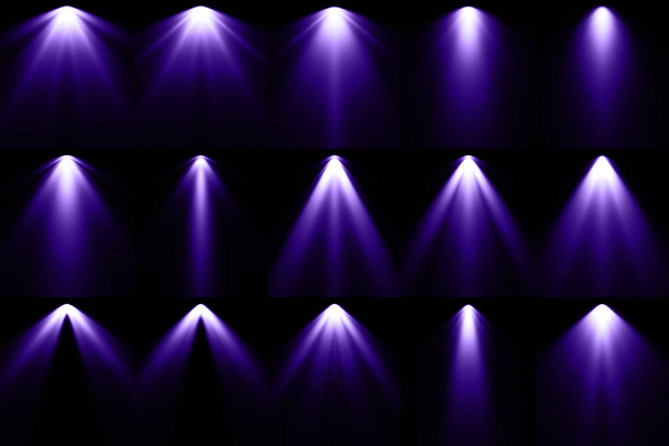 Фіолетове світло на чорному фоні, точковий фон
 - Фото, зображення
