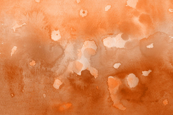 Watercolor  brown decorative texture. Abstract  background - Fotografie, Obrázek