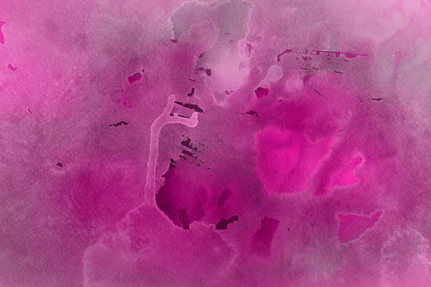 Watercolor pink  decorative texture. Abstract  background - Фото, изображение