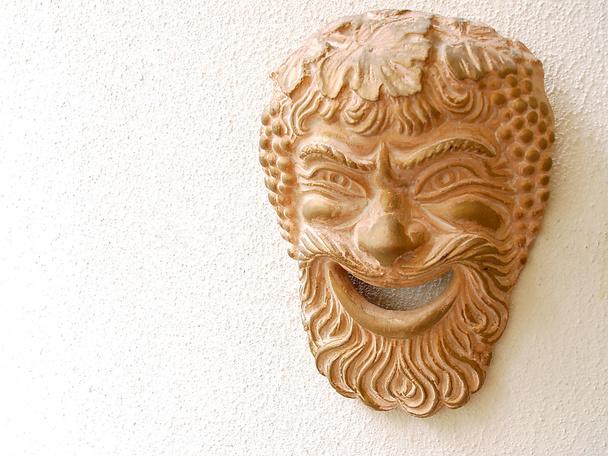 Ancient Greek theater mask - Fotoğraf, Görsel