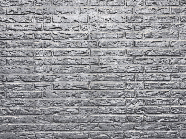 parte da parede de tijolo cor cinza prata
 - Foto, Imagem