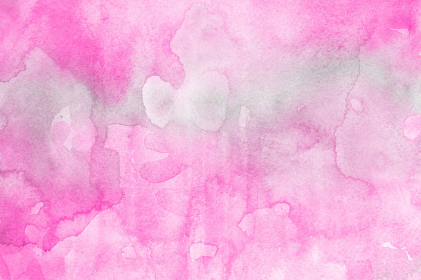 Watercolor  decorative texture. Abstract pink  background - Foto, afbeelding