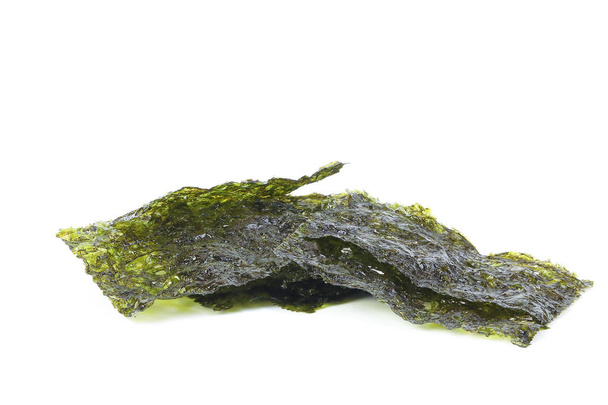 Deep Fried Green Seaweed Thin Chips Snack crujiente
  - Foto, imagen
