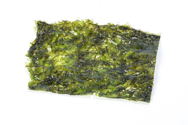 揚げ緑海藻薄いチップスクリスピースナック  - 写真・画像